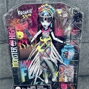 Monster High Frankie Stein Doll Monster Fest Edition Festival Outfit New In Box